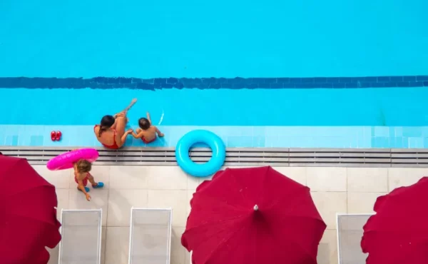 The semi-Olympic swimming pool